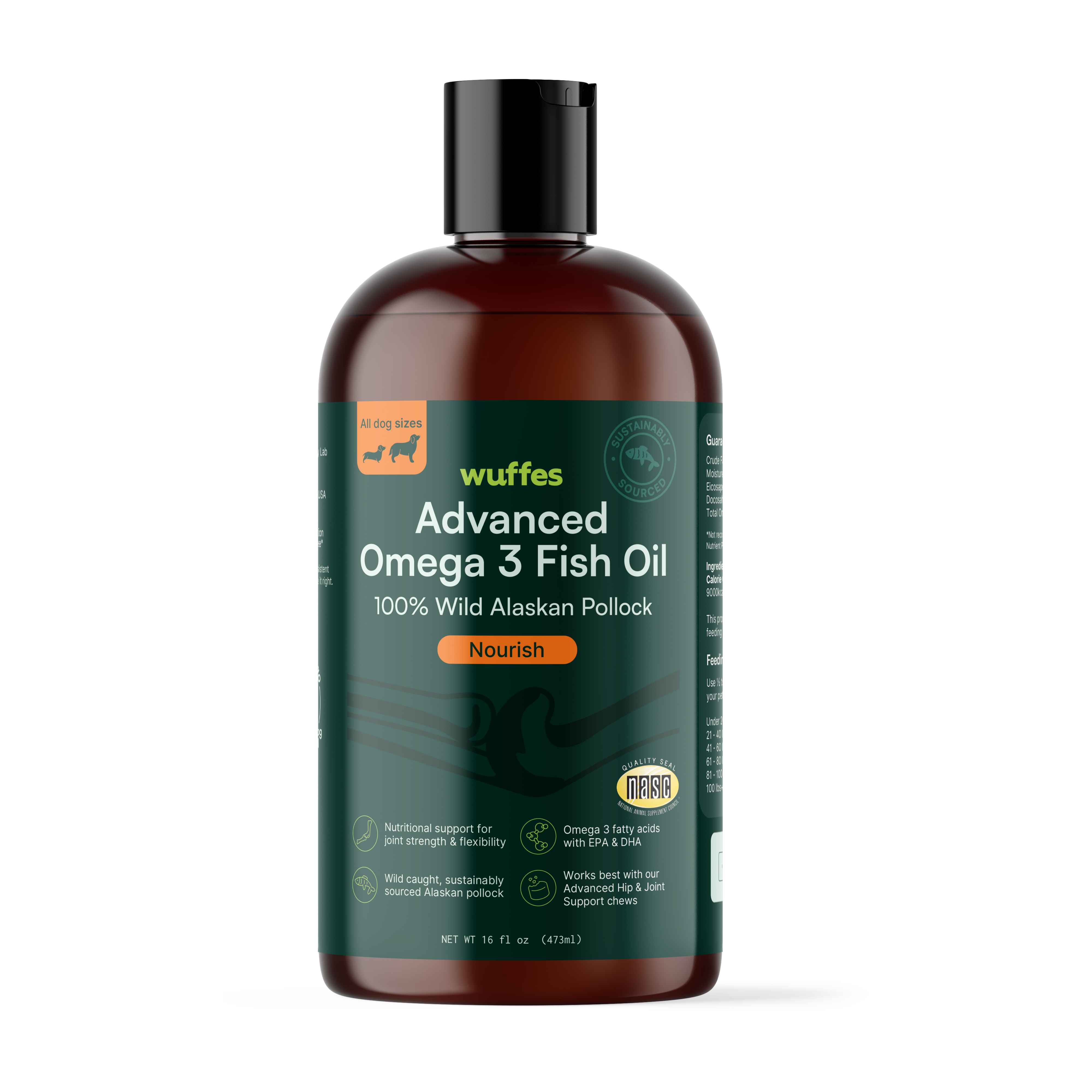 Advanced Omega 3 Fish Oil 16oz